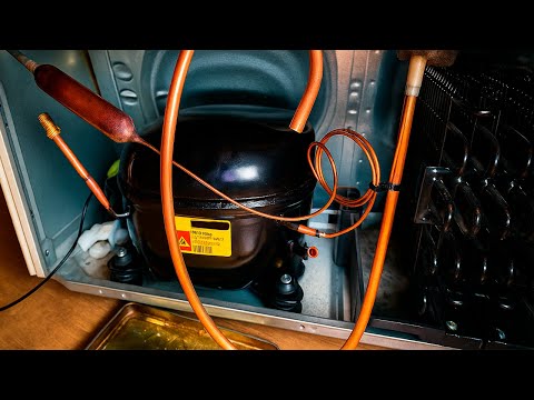 Переделка холодильника LG на обычный компрессор