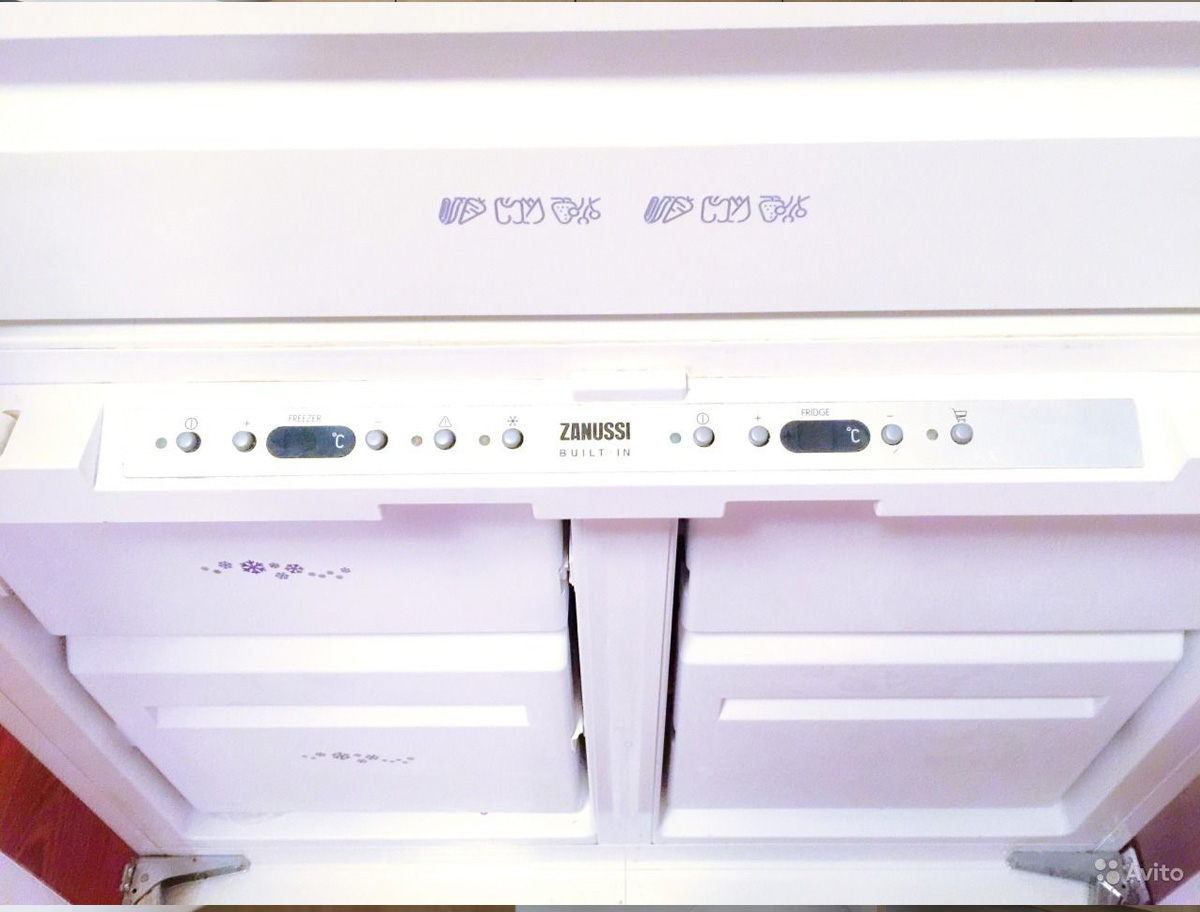 Встраиваемый холодильник Zanussi Side-by-Side